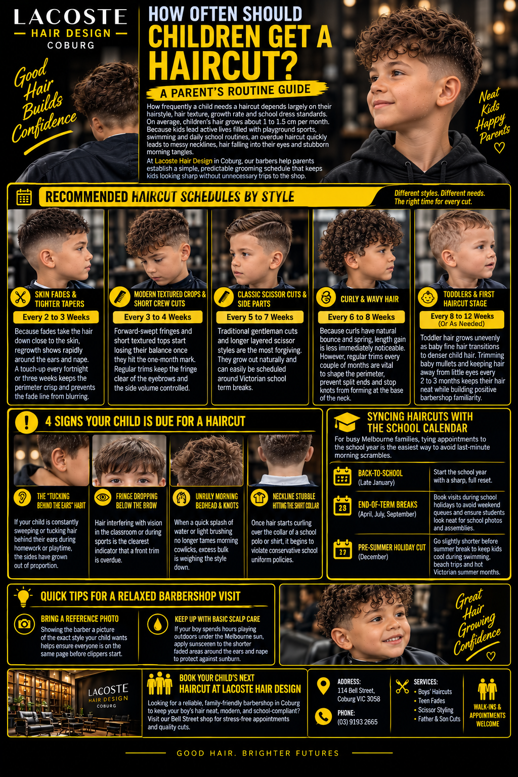How Often Should Children Get a Haircut? A Parent’s Routine Guide